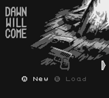 Dawn Will Come (Homebrew) — Title screen